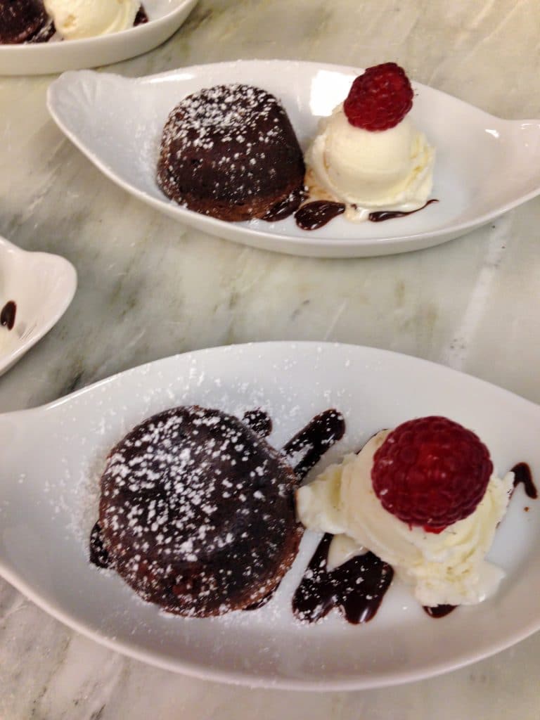 Chocolate Molten Cake Sundaes 768x1024 - Butlered Desserts