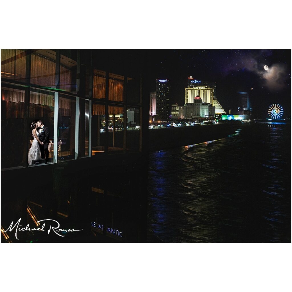 The Wheel and the couple at night 1024x1024 - Couples & Bridal Parties